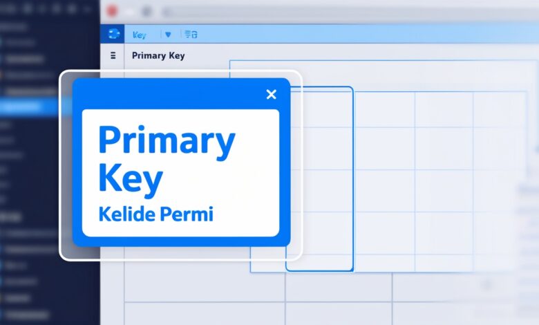 primary key | کلید پرمی معنی primary key در کامپیوتر