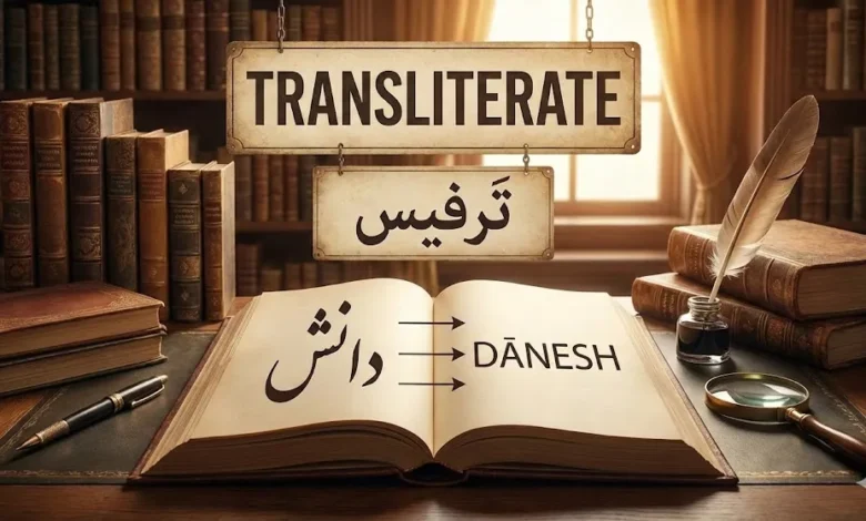 transliterate | ترفیس | ترفیسیدن تَرفیس/ترفیسیدن کارواژی/فعلی است برابر transliterate که به فرآیند نمایش یا تبدیل متن از یک سامانه نوشتاری (خط یا الفبا) به سامانه نوشتاری دیگر اشاره دارد. این کار معمولاً بر اساس تطابق یک به یک هر وات/حرف یا آوا انجام می‌شود.