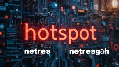 برای معنی هات اسپات به فارسی معادل و برابر "نِترس" و "نِترِسگاه" را پیشنهاد داده ایم. نترس/نترسگاه/Hotspot به معنای جایگاه فیزیکی‌ای است که در آن کاربران می‌توانند با استفاده از فناوری Wi-Fi، از راه شبکهٔ محلی بی‌سیم (WLAN)، به اینترنت متصل شوند.