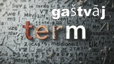 معنی term به فارسی: واژه یا عبارتی (word or expression) که برای نامیدن چیزی به‌کار می‌رود، به‌ویژه در یک زمینهٔ دانشی، رسمی یا فنی. چنین واژه‌ای معمولاً معنای دقیق، روشن، یا تخصصی دارد و در بافتی خاص به‌کار می‌رود. برای ترم/term در این زمینه بر پایه شیوه ژرمن ها "گشتواژ" و "گشتواژه" را پیشنها داده ایم.